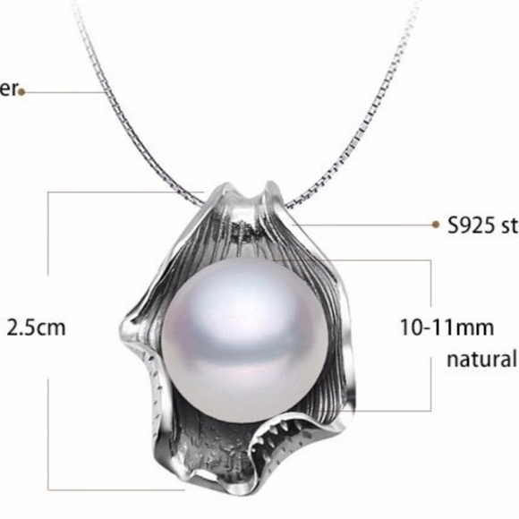 Women’s Gorgeous Pearl 925 Sterling Silver - Picture 10 of 11